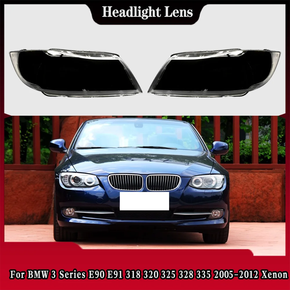 

Крышка фары для BMW 3 серии E90 E91 318 320 325 328 335 2005 2006 2007 2008 2009 2010 2011 2012 ксенон