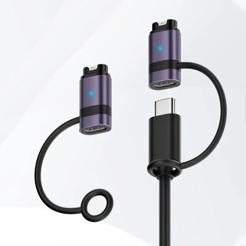 2025 LED 표시기 타입 C 포트 메탈 플라스틱이 포함 된 새로운 스마트 워치 충전 커넥터 도크