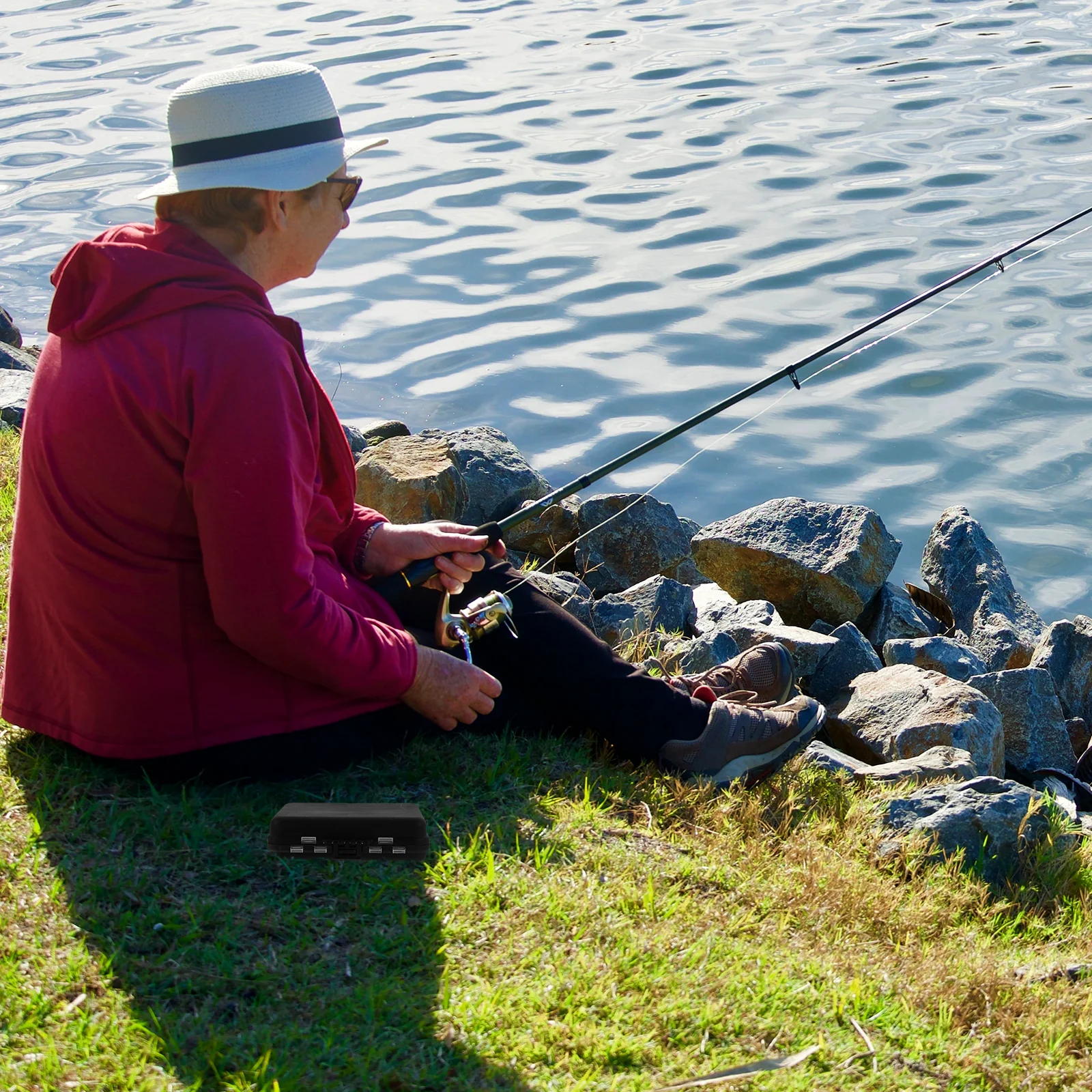 

Пластиковый ящик для рыболовных снастей, органайзер для хранения, многофункциональный кейс для рыболовных принадлежностей, необходимое снаряжение для рыбака