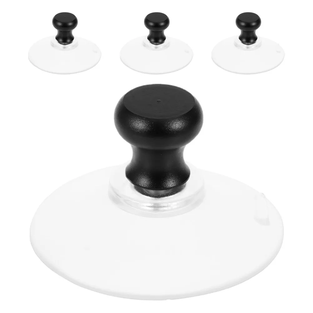 4Pcs Aluminum Head Suction Cups Mobile Phone Screen Remover Transparent Durable Repair Tool Kit Open