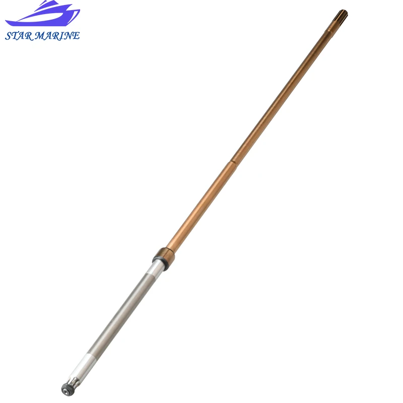 Boat Engine Driver Shaft Long 63V-45501-10-0 for Yamaha Outboard Motor 2 Stroke 9.9HP 15HP F9.9 F15 F13.5 63V-45510 63V-45510-11