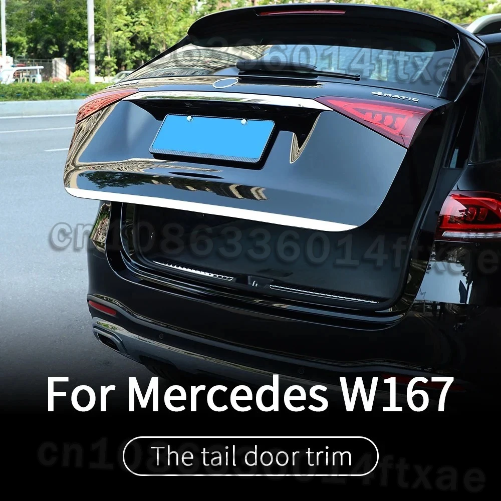 

Tailgate trim For Mercedes gle w167 GLS W167 GLB x247 GLA X157 GLC X253 W213 W205 450 500e amg exterior decoration accessories