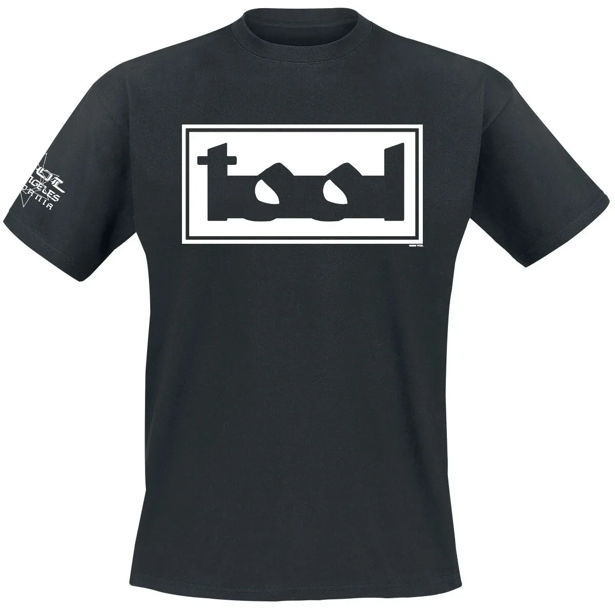 Unisex Cotton T-shirt Tool Band Box Logo & Flame Eye Graphic Tee Progressive Metal Streetwear
