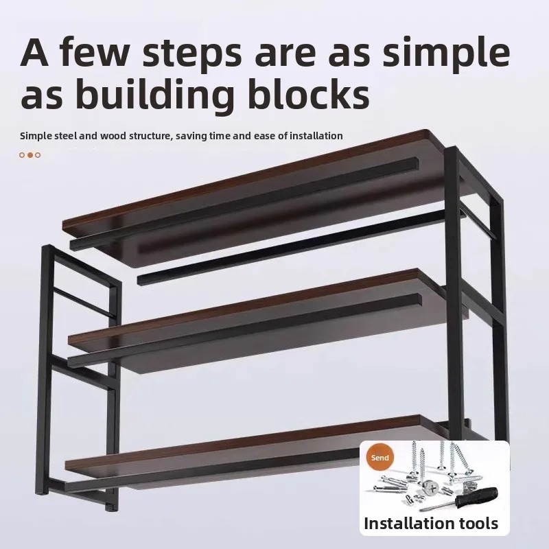 Simple bookshelf shelf floor-to-ceiling integrated wall office multi-layer storage rack cabinet bookcase shelf display rack