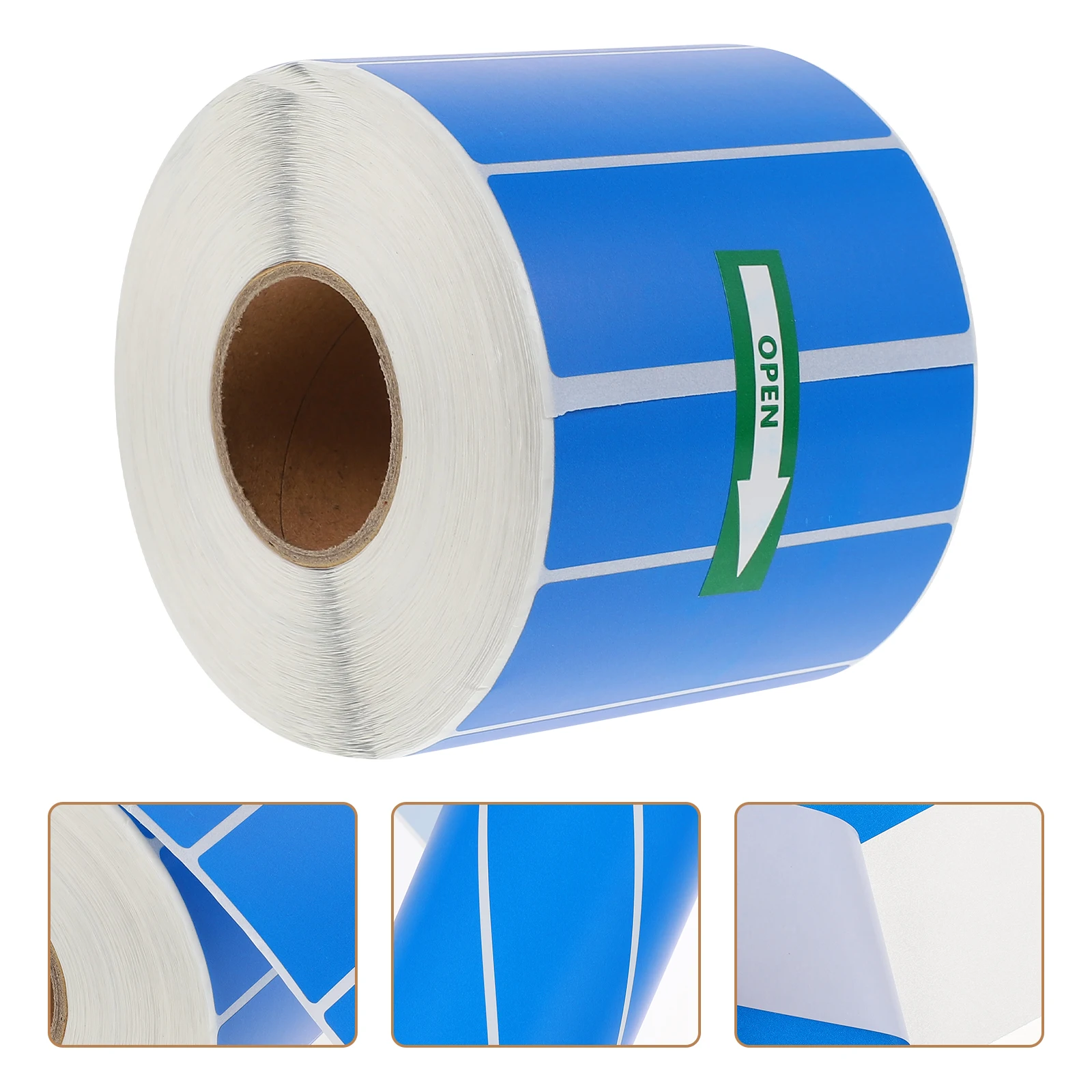 Label Stickers Simple Waterproof Coated Paper Price Tags For Goods Barcode Printing Self-Adhesive Parcel Marking
