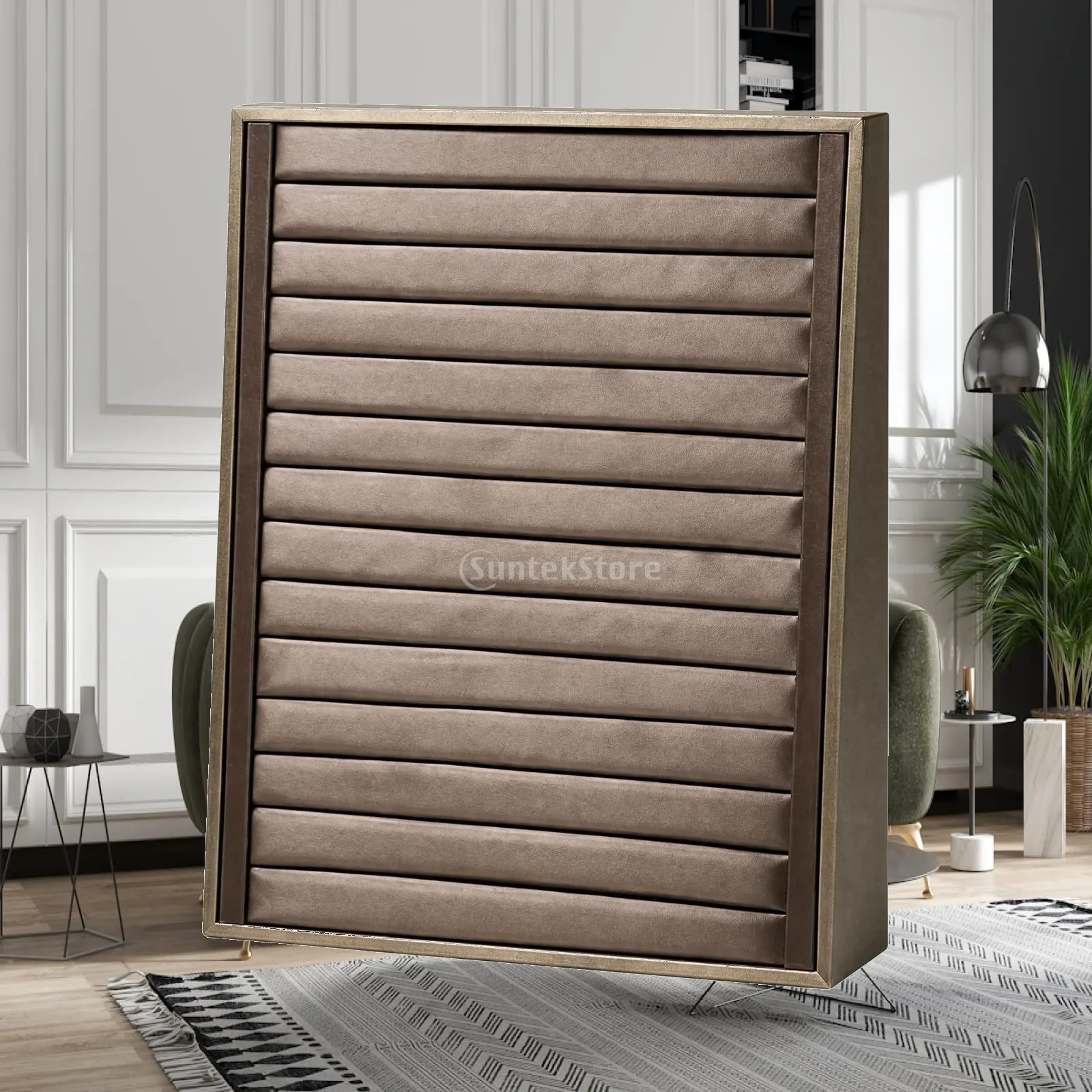 Leather Jewelry Display Tray Versatile Jewelry Display Tray with Padded Interior Professional-Looking Long-Lasting