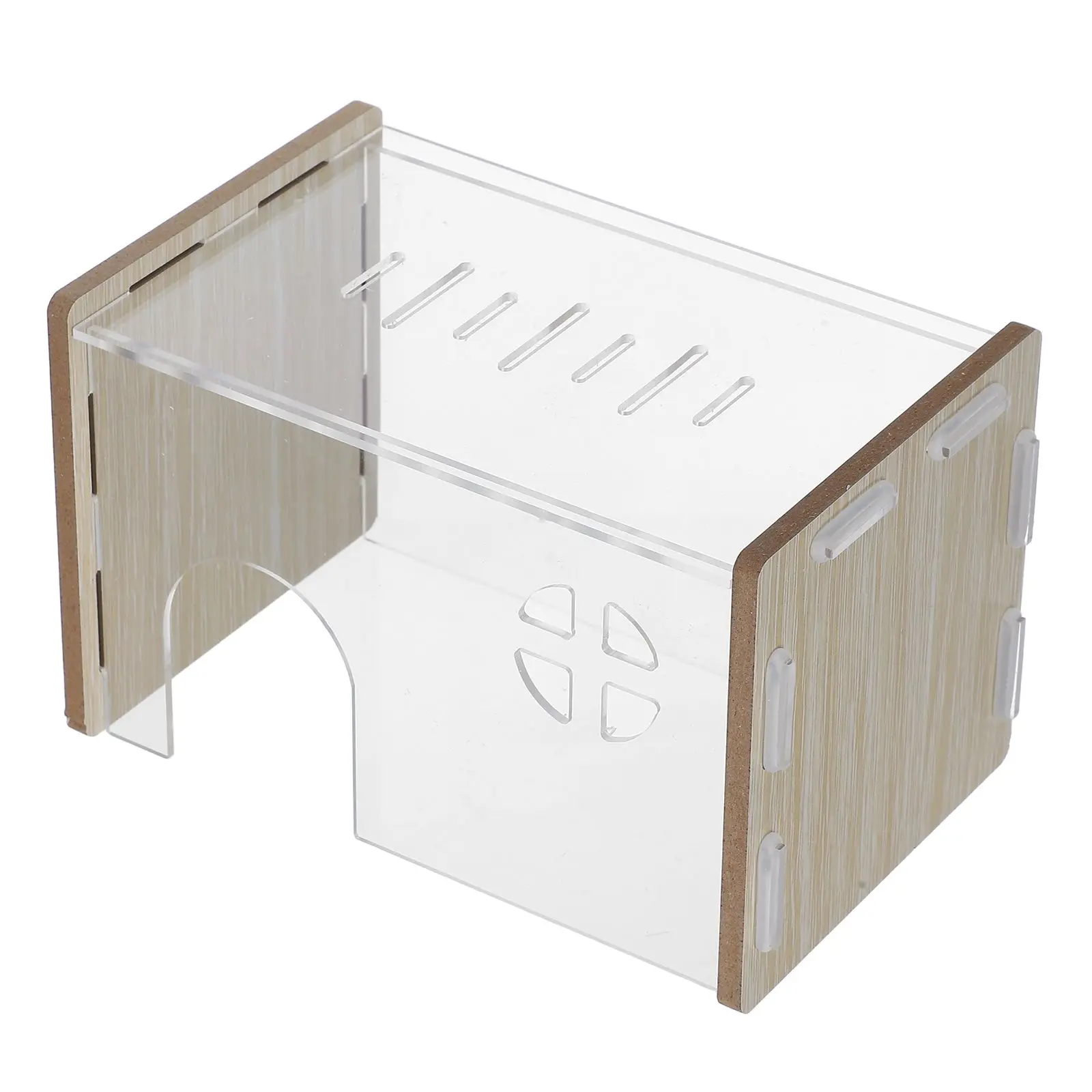 

Nest Hideout Cozy Shelter Small Hamster Hideaway Shelter Animal Habitat Easy Hamster Nest Clean Pet Accessories