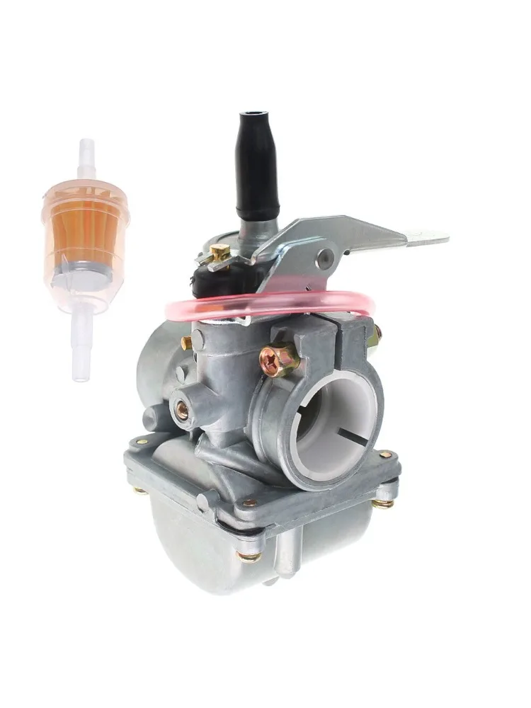 AliExpress NONE For 100cc 110cc 125cc 130cc ATV Dirt Pit Bike Go Kart 20mm Carburetor Carb Universal Replaces VM20 Round Slide Lifan TaoTao