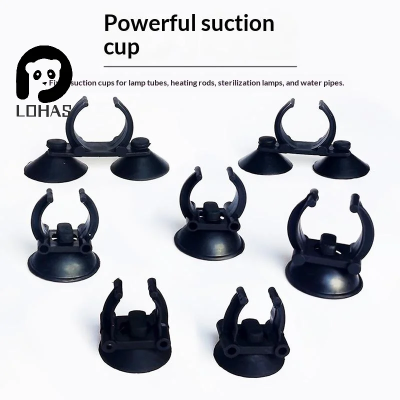 5Pcs Aquarium Fish Tank Lamp Fixed Suction Cup Suction Heating Rod Suction Cup