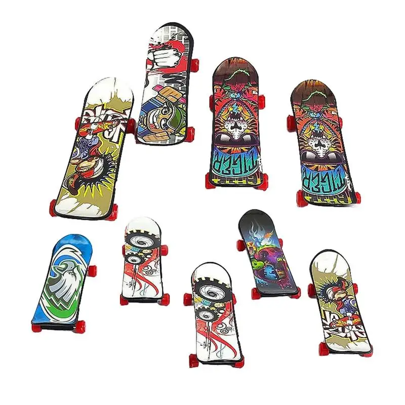 Finger Skateboards Für Kinder Modische Mini Finger Skateboard Spielzeug Mini Skateboard Griffbretter Finger Spielzeug Pack Geschenke Für