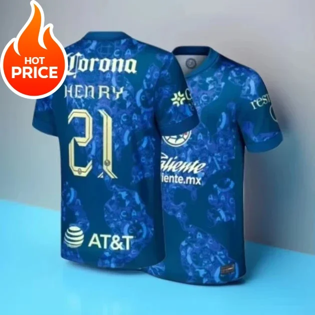 

Women Clothes America Club Fans Jersey With Number Option Breathable Quick-Drying Oversized ClothesPre-Match Soccer Jersey Men