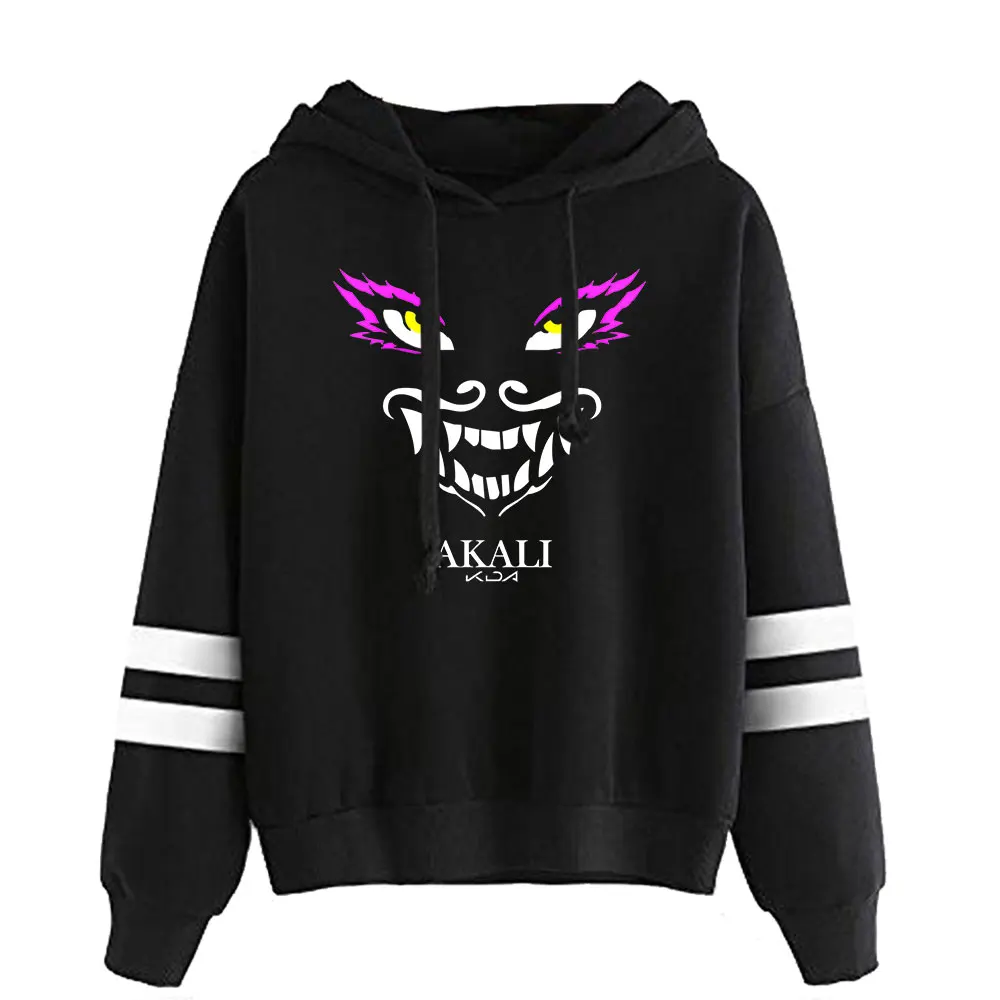 

Game Song Kda The Baddest Parallel Bars Hoodie Sweatshirts Casual Spring Autumn Winter Letter Hooded Autumn Winter Clothes