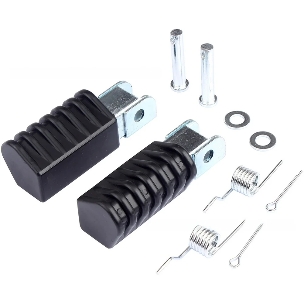 Youth Motocross Training Front Foot Pegs Rubber Foot Rest For Young Riders Motorbike Brake Lightweight Strength