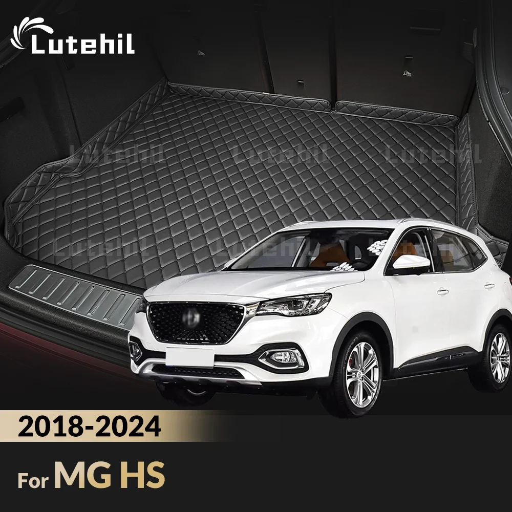 

For MG HS 2018-2024 23 22 21 20 19 Lutehil Car Trunk Mat Custom Car Accessories Auto Interior Decoration