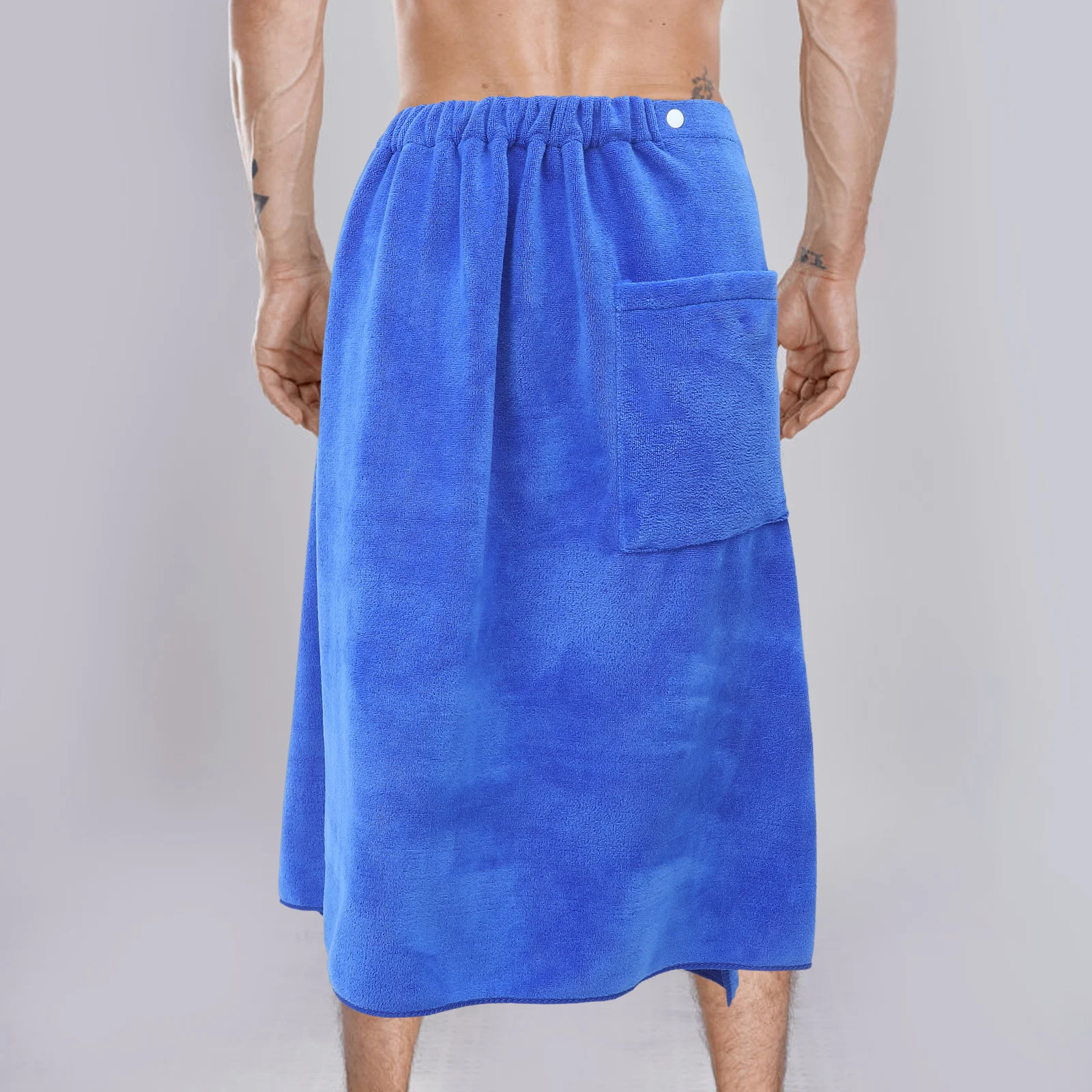 

Coral Fleece Bathroom Men Towel Wrap For Boys Quick Dry Lightweight Portable Spa Beach Salon Body Towel Wrap