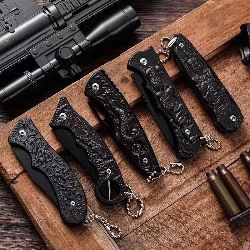 Small Knife Mini Folding Knife Exquisite Stainless Steel Fruit Knife Knife Outdoor Portable
