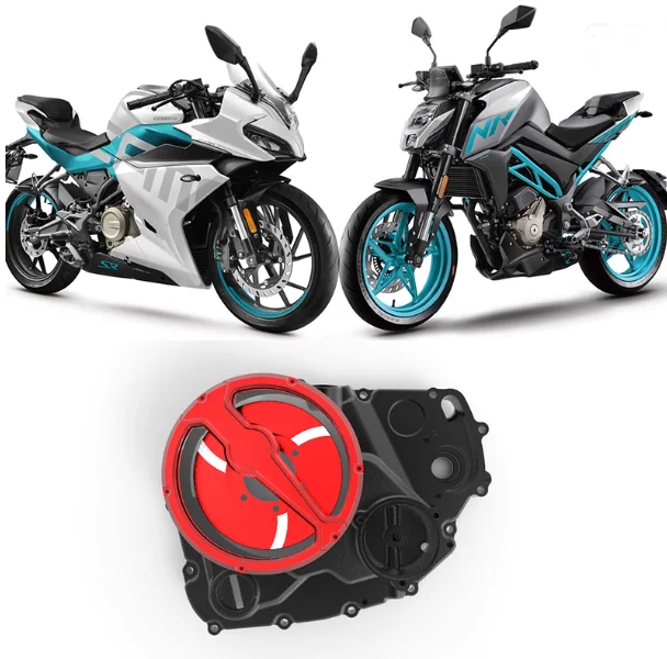 Suitable for CF 250SR Transparent Clutch Cover Motorcycle Modification with Transparent Engine Side Cover