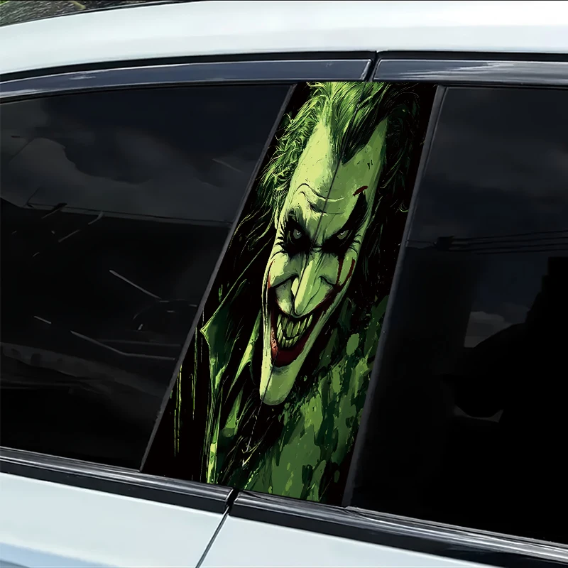 2 autocollants pour montants B de voiture, film de protection en matériau lisse Joker avec propriétés anti-rayures