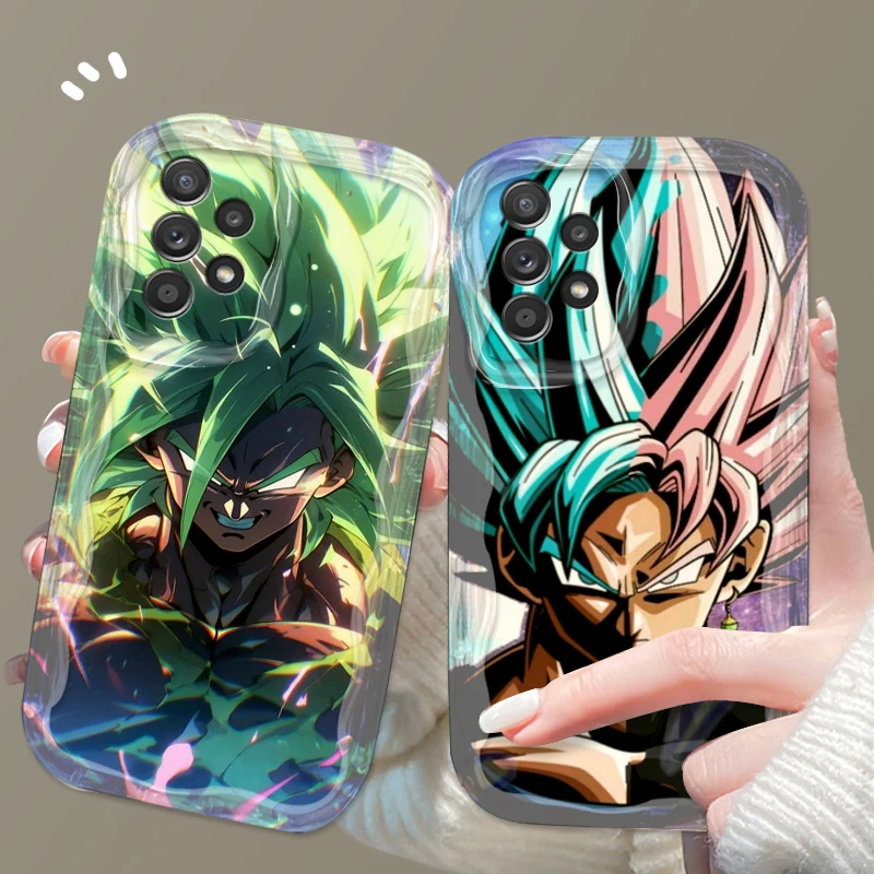D-Dragon Ball Cartoon Art pour Samsung, A55, A54, A53, A52, A35, A34, A33, A32, A25, A24, A23, A22, A21S, A15, A13, A14, 5G Wave 173 Funda
