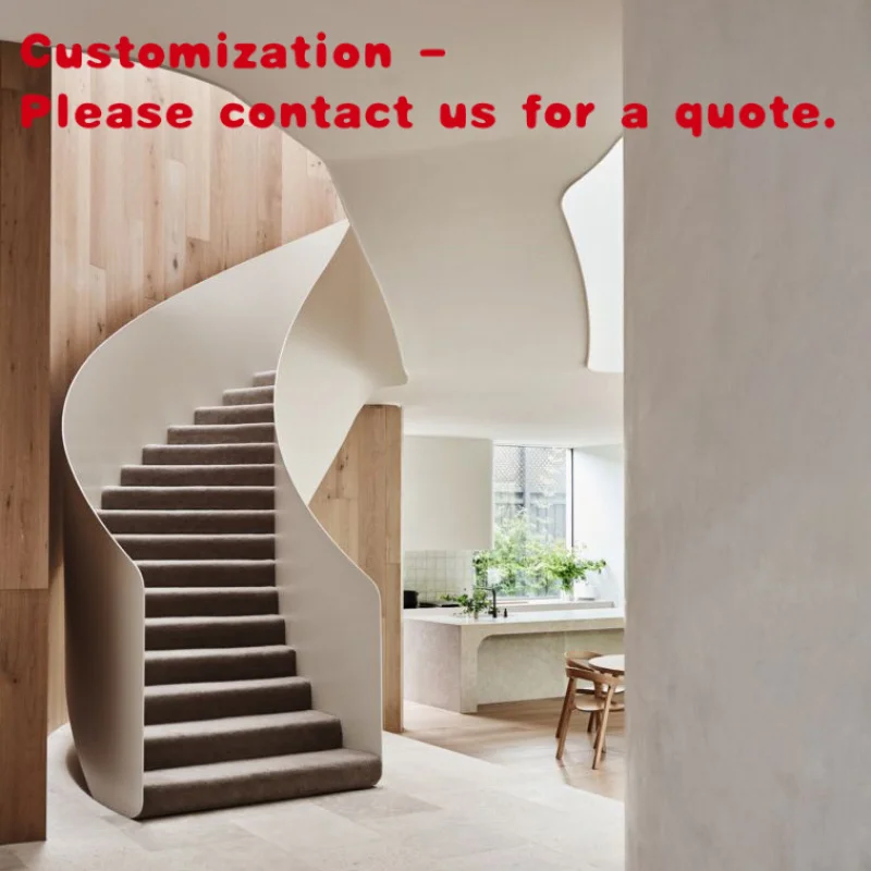 

custom.Custom Internal Staircase Curved Metal Spine Stair Stairs and Stair Parts
