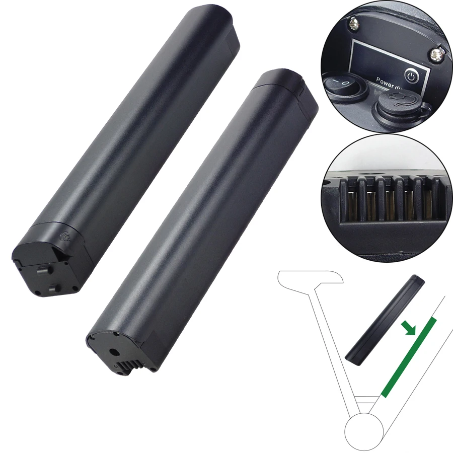 

Replacement E-Bike Li-ion Battery 36V 11.6Ah Lithium Battery for Megamo Kinetic Dinamik 2020