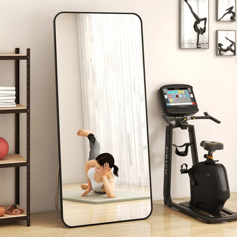 

limming full-length mirror live broadcast special full body fitting clothing store showing height and thinness floor mirror