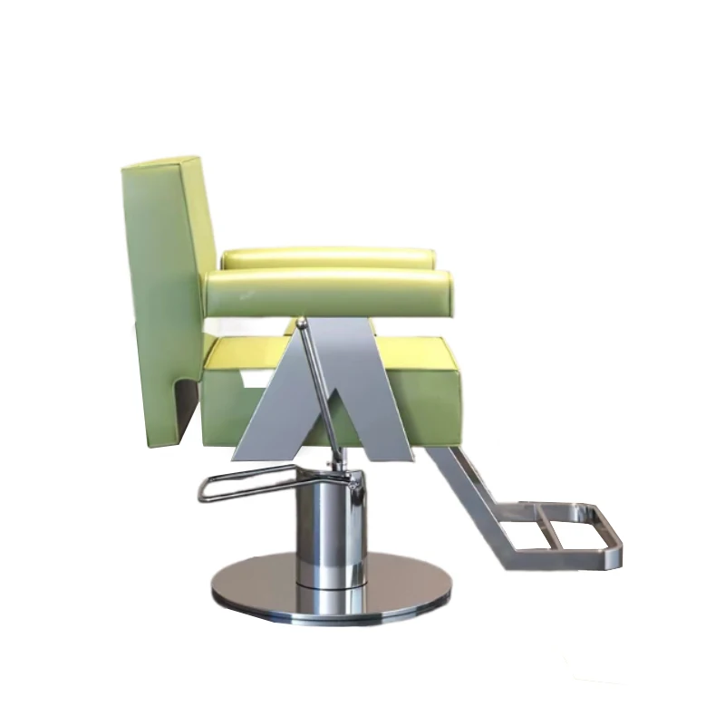 High Quality Hot Selling Hair Salon Barbershop Hair Salon Green Styling Chair