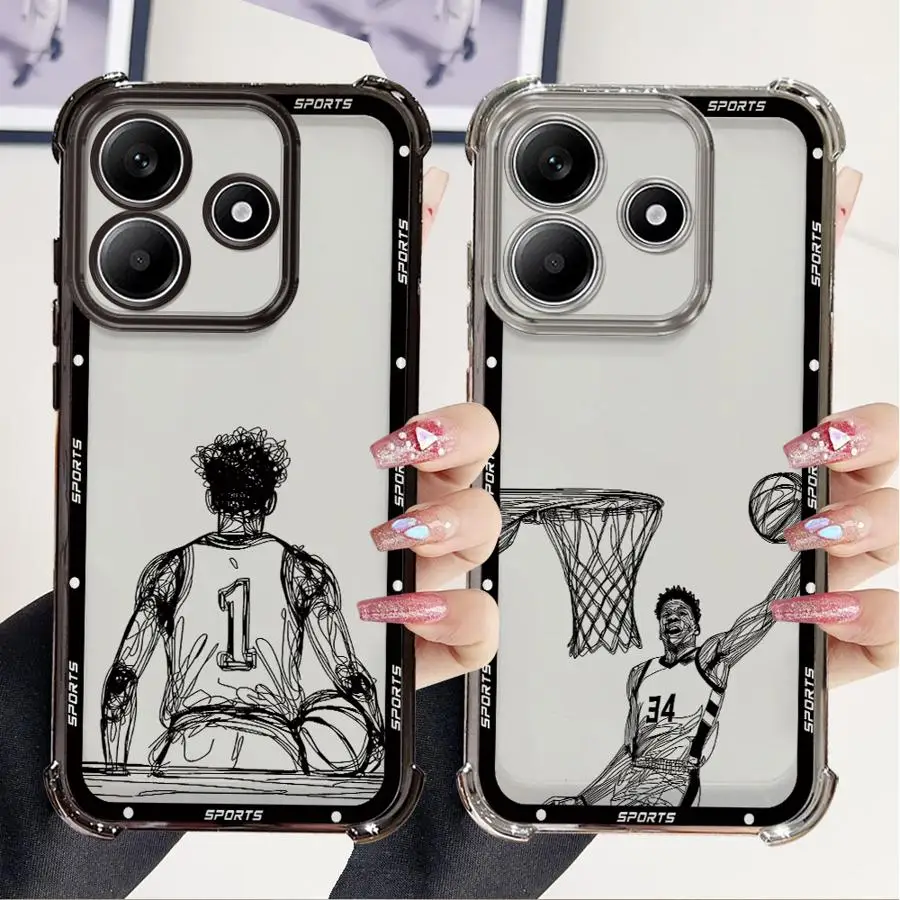 Cartoon Basketball …