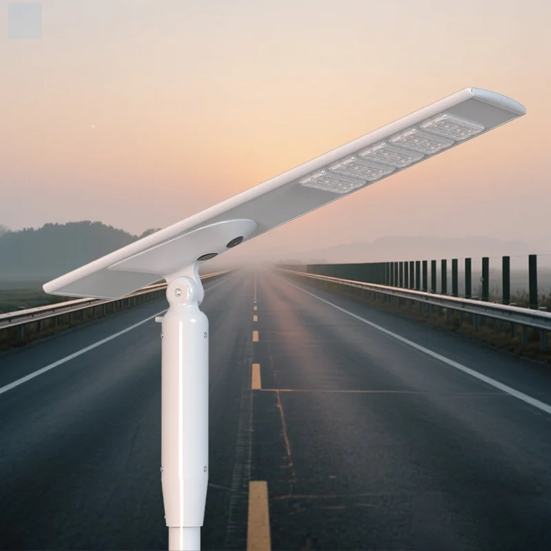 5 Models 8000-10000 Lumen IP66 Outdoor Integrated LED Road&Highway 50W-300W 410WH Battery 3000-6500K Color Solar Street Lights