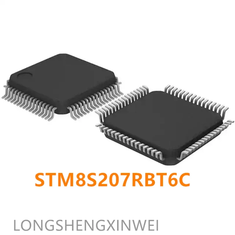 1PCS STM8S207RBT6C STM8S207 8S207RBT6C MCU LQFP-64 New Original