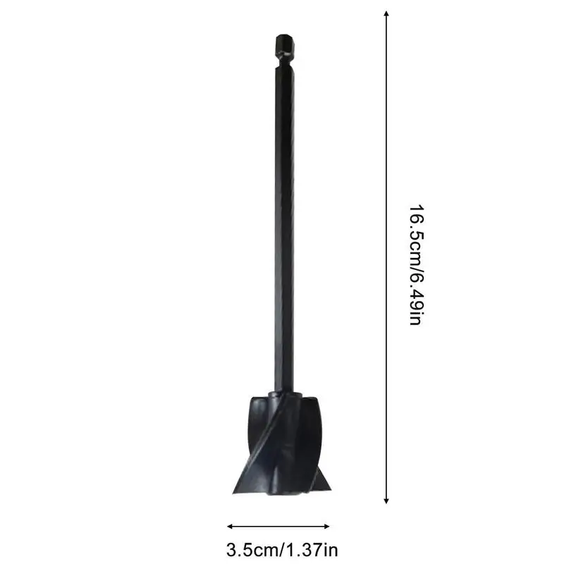 Imagem -06 - Vara de Mistura Epóxi Haste de Agitação de Tinta Massa Cimento Misturador de Tinta Multiuso Poderosa Fixação de Ferramentas de Mistura