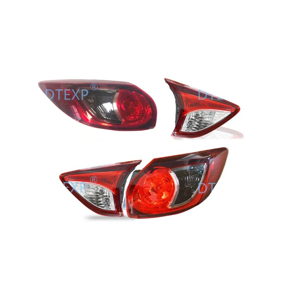 

4 Pcs 2013-2016 Rear Lamp For CX5 Outside Tail Lamp For Mazda CX-5 Without Bulb Inner Parking Stop Lamp Turning Signal Clearance