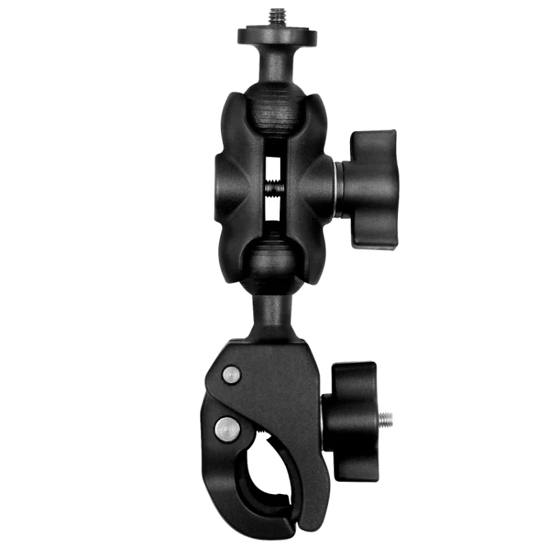 1 Inch Ball Head Adapter Holder Extension Arm Motorcycle Handlebar Brake Clutch Control Base Combo U Bolt Mount for Gopro Camera