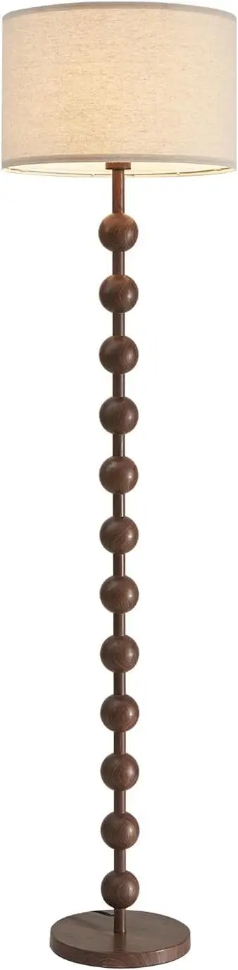 

Современный напольный светильник с диммером и пультом ДУ, светодиодная лампа, напольный светильник из железа с текстурой дерева для гостиной и спальни