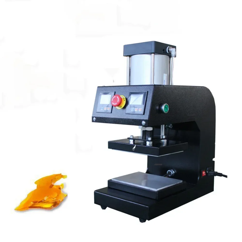 

220V/110V 5000PSI Hydraulic Vapor Rosin Press Machine Heat Press transfer 15*20cm dual heated plates Oil Wax Extracting Tool HOT