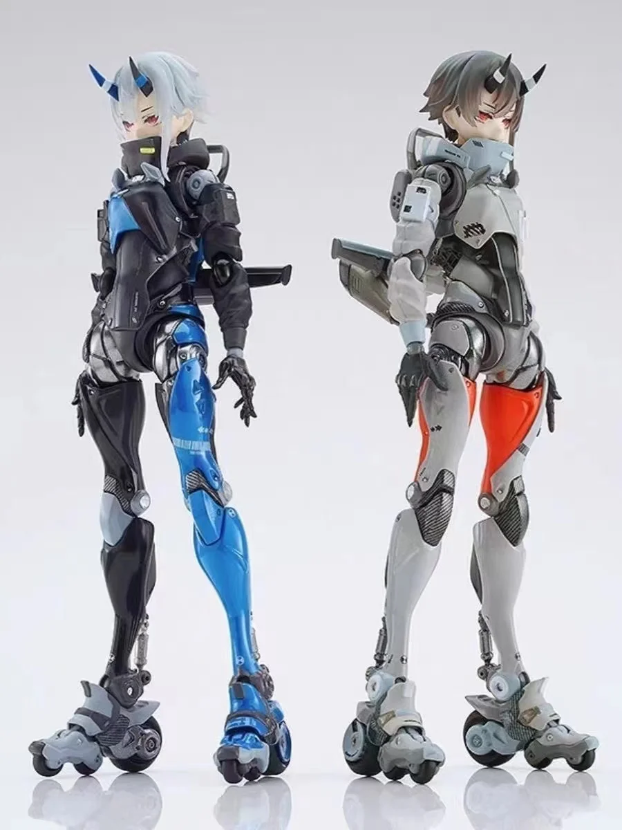 New GSC Max Factory Sentinel MOTORED CYBORG RUNNER SSX 155 TECHNO AZUR MANDARIN SURF Action Anime Figure Model Toy Gifts