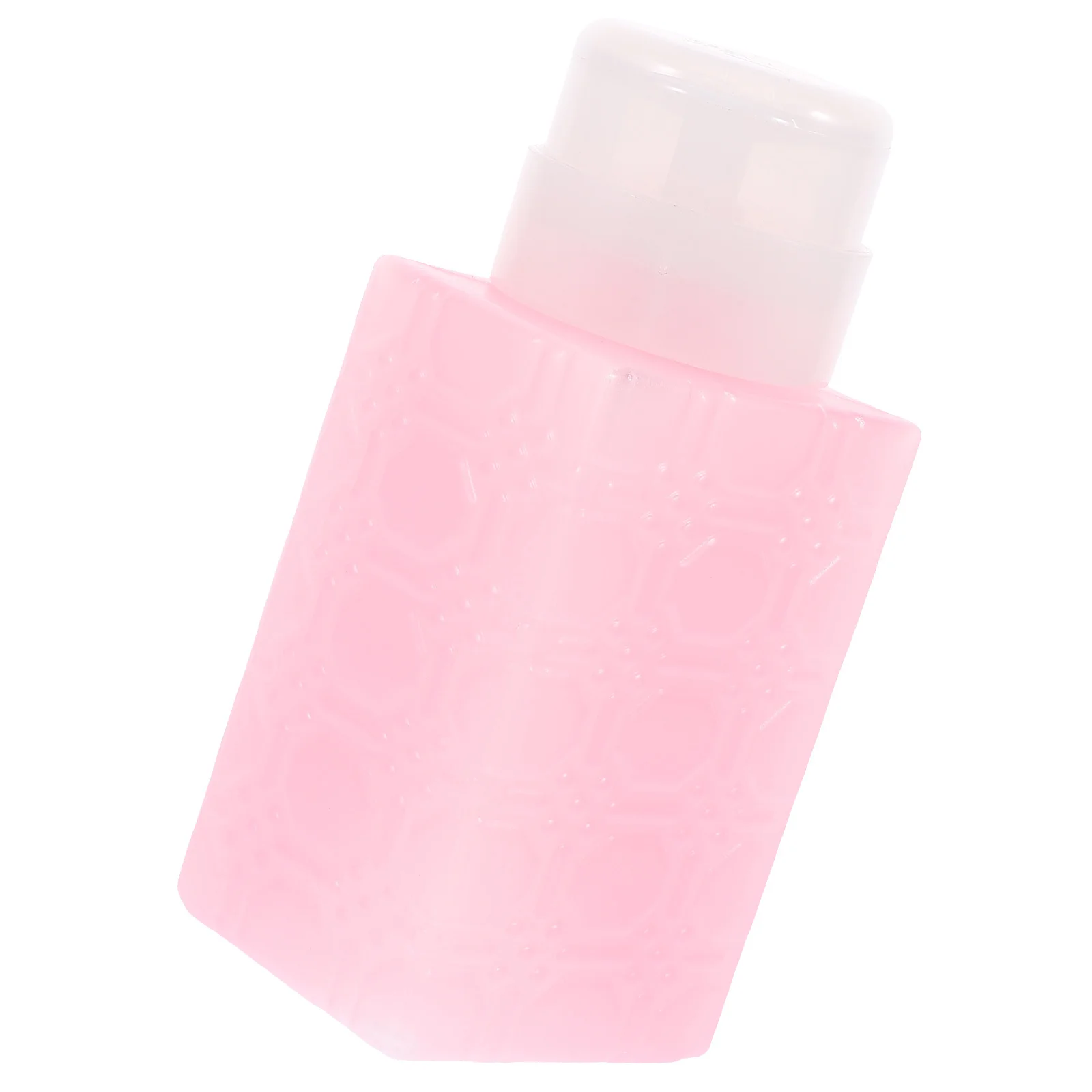 Flacone con pompa portatile riutilizzabile di grande capacità per struccante per dispenser di liquidi da viaggio per dispenser di liquidi per nail art