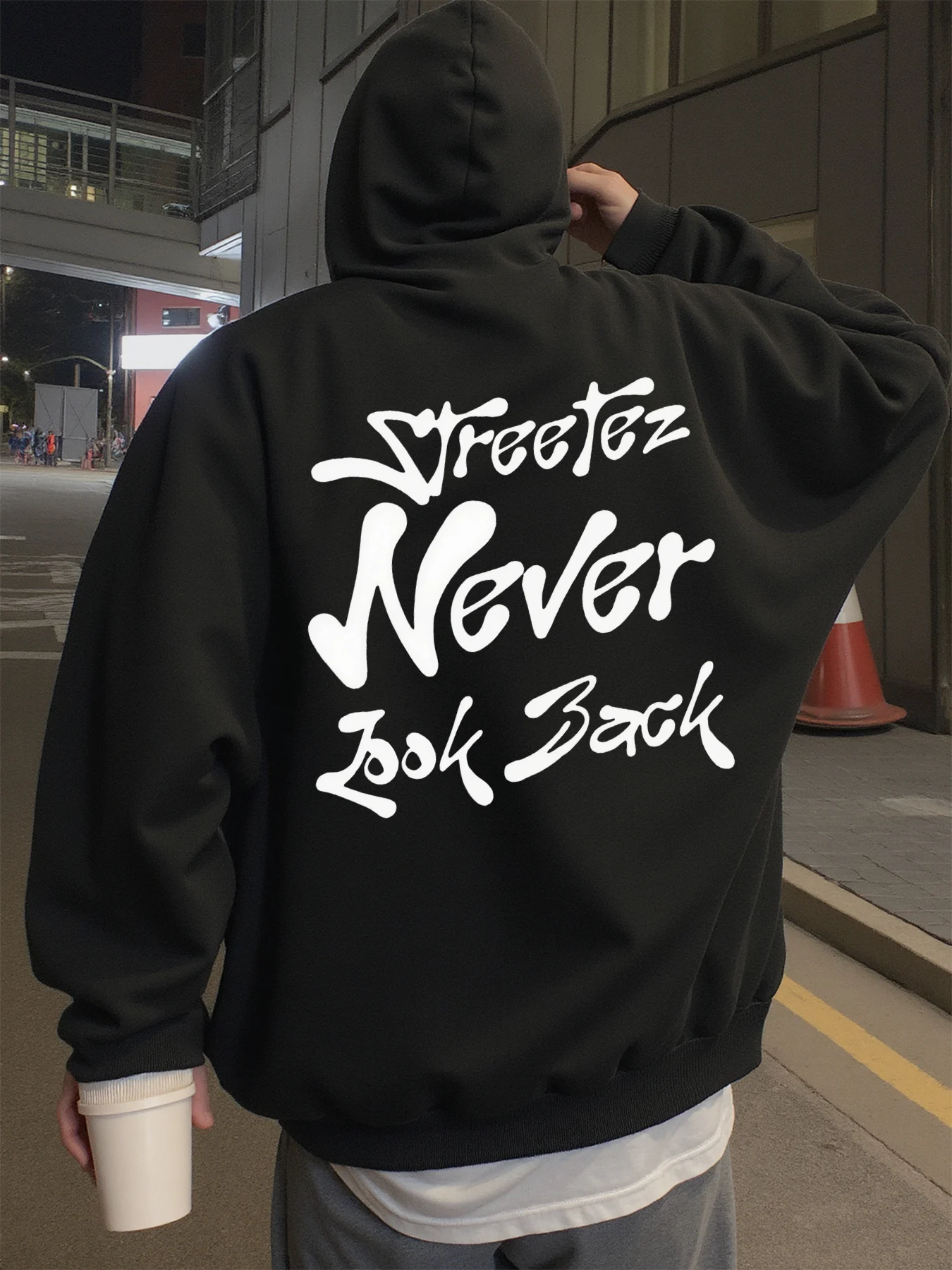 

Толстовки для мужчин, уличная одежда, мужские толстовки с графическим дизайном и художественным шрифтом, подходят для ношения весны, осени и зимы