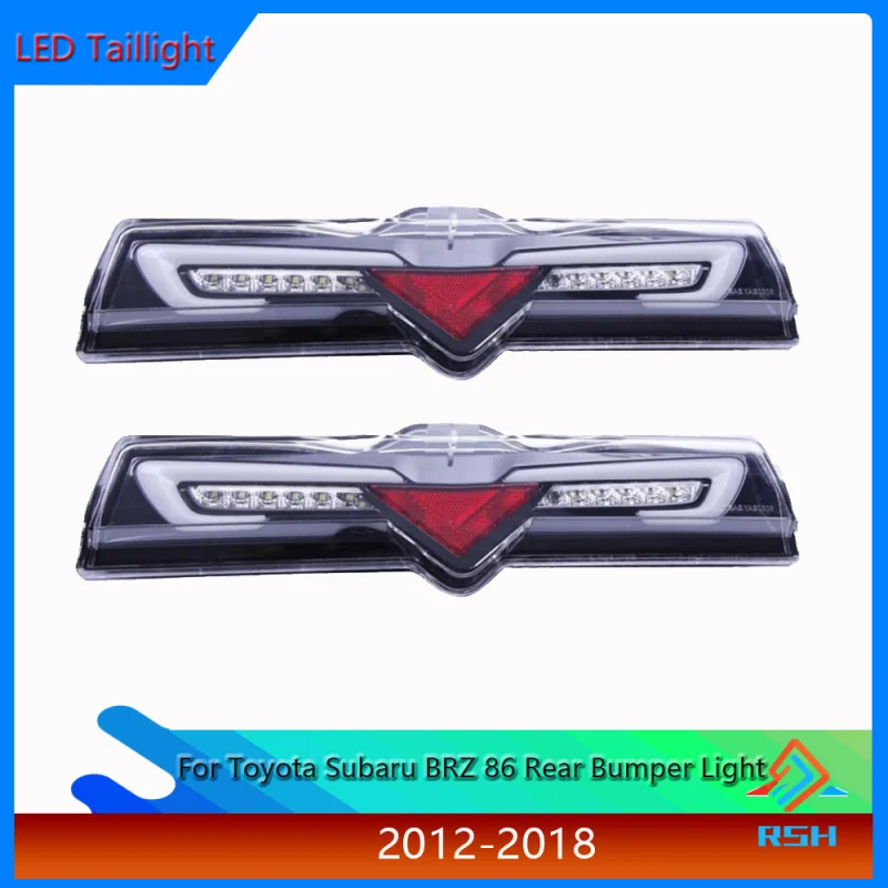

Для Toyota 86 задний бампер 2012-2018 Subaru BRZ задний фонарь модифицированный светодиодный противотуманный тормоз задний фонарь Plug and Play