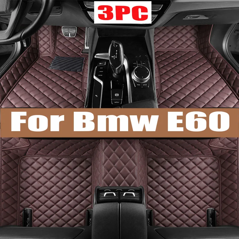 

Car Floor Mat For Bmw E60 2004 2005 2006 2007 2008 2009 2010 Series 5 Diamond Carpets Waterproof Foot Pads Automobile Accessory