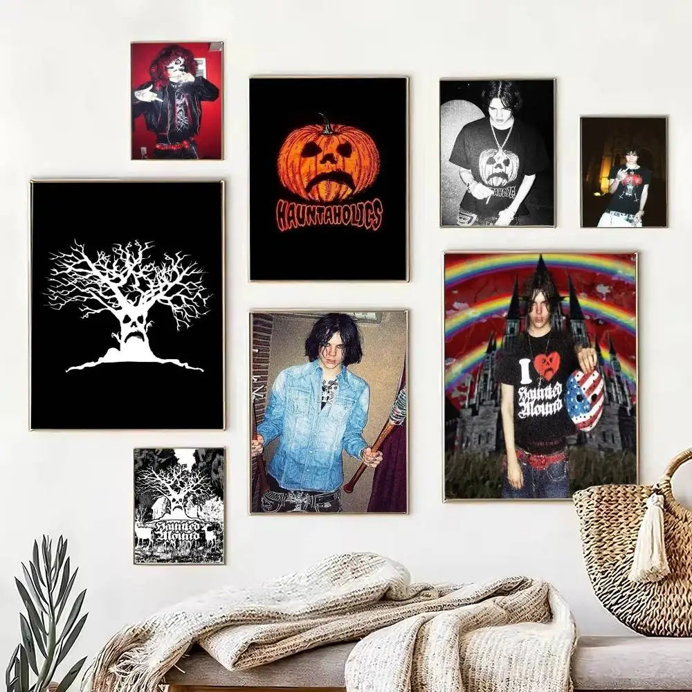 S-Sematary Haunted Mound Harold USA  Poster High Quality Dorm Living Room Aesthetic Wall Decoration Painting Stickers Gift