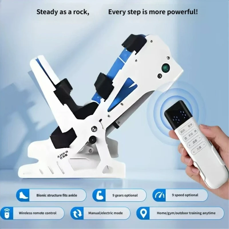 Lower Limb Electric Exercise Foot Drop Foot Fracture Stroke Hemiplegia Patients Ankle Joint Rehabilitation Training Device