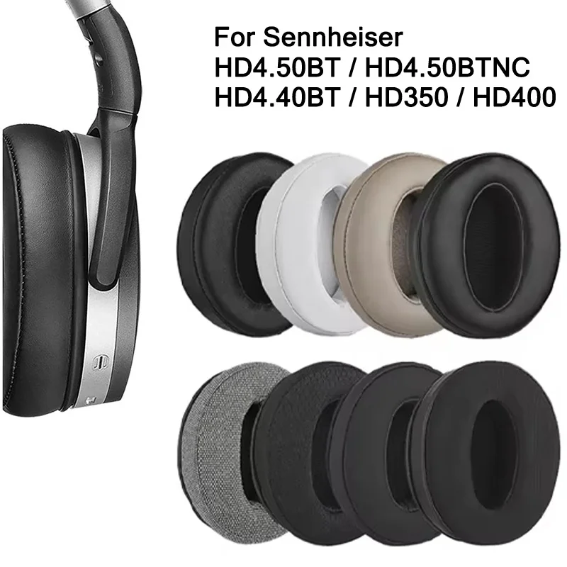 Almofadas de Substituição para Fones de Ouvido Sennheiser HD450BT HD440BT HD430 HD350BT HD400S, Almofadas de Espuma de Memória, Acessórios para Fones de Ouvido