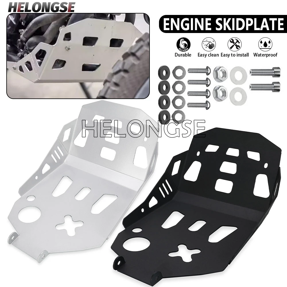 2026 HELONGSE Engine Under Guard Skid Plate Belly Pan Protector Cover  For Loncin VOGE 300 Rally 300GY 2023-2025 2024 300Rally