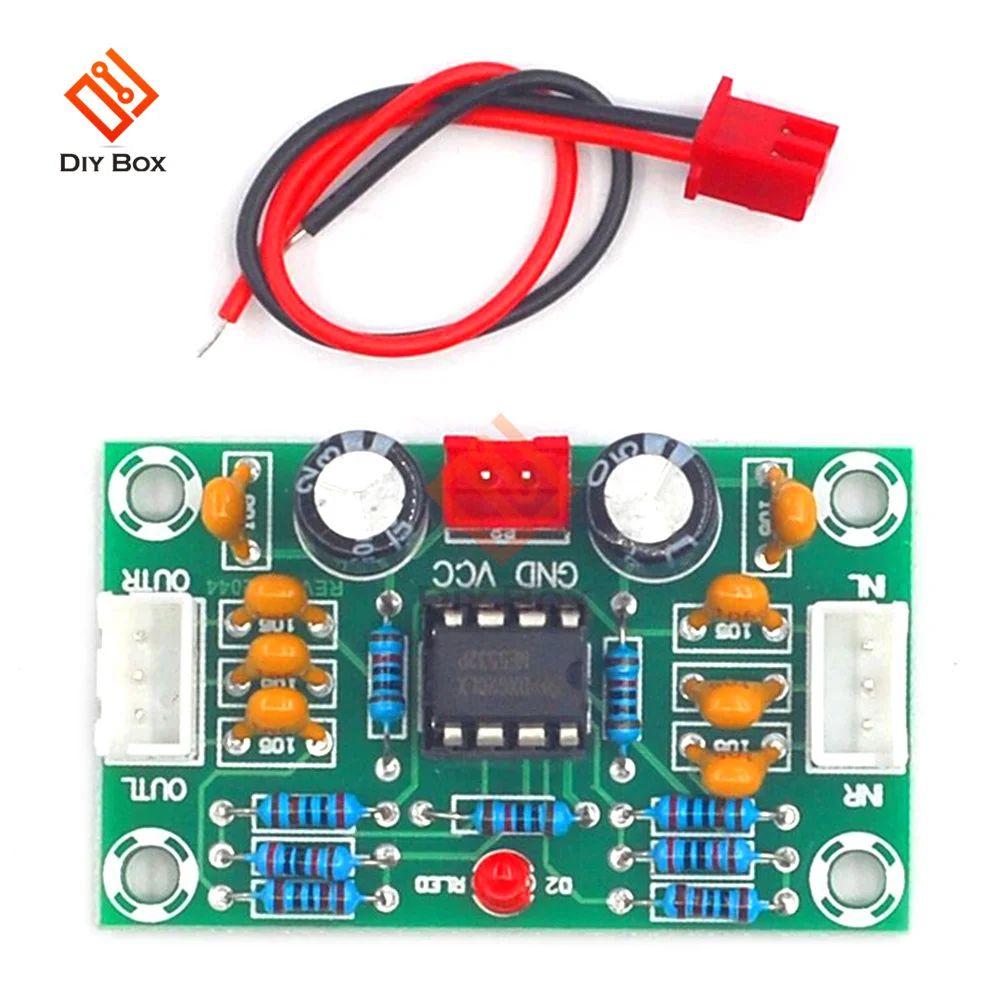 NE5532 Operational Pre-Amplifier Module Digital Audio Front Amplifier Board Preamplifier 5 Times Rate Wide Voltage