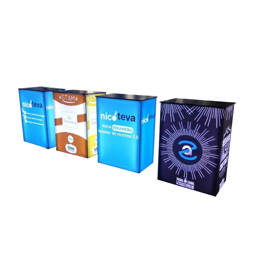 Table Folding Display It the Modular Aluminum External Tradeshow Promotion Tables Collapse and Pack  Trade Show Portable Counter
