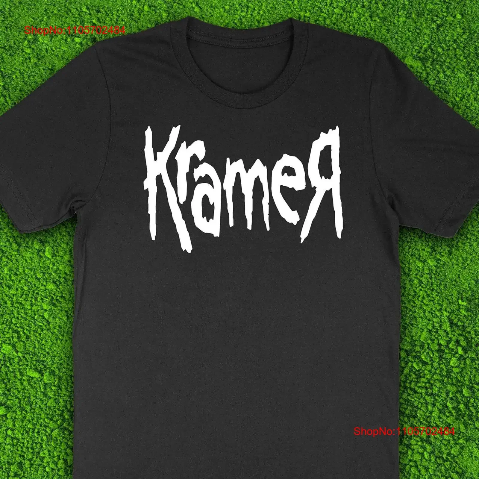 Kramer 94 T Shirt vintage Washed Versatile Breathable Stylish fashion Stretched Casual Soft designer clothes Comfortable