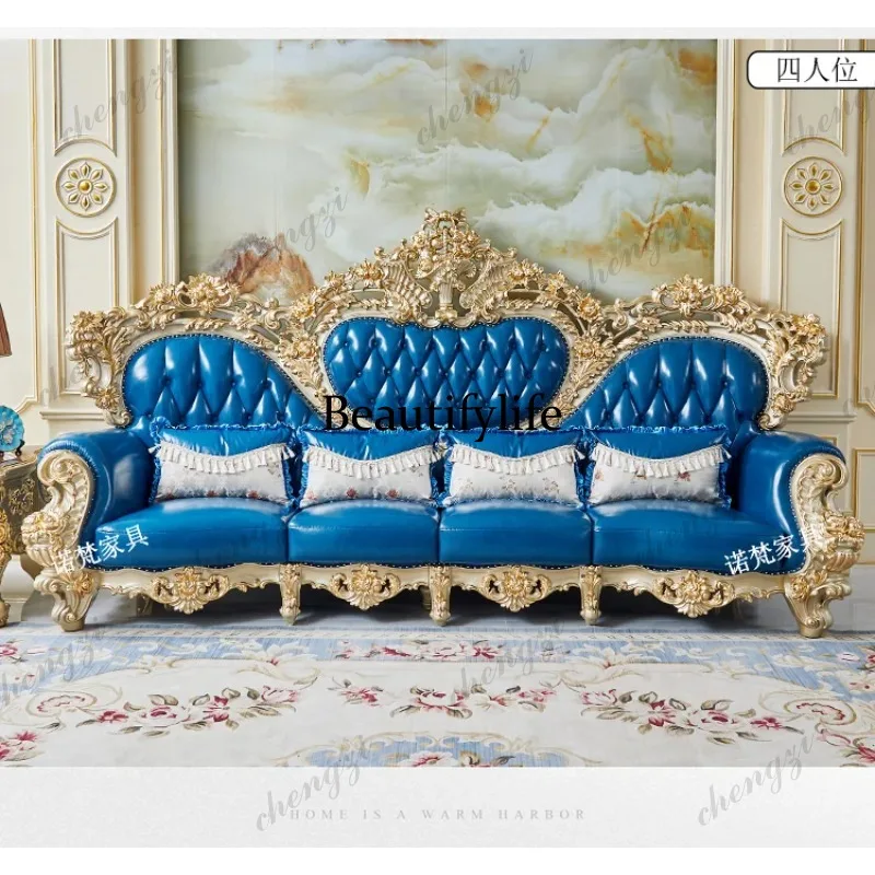 A68 Italian Leather Sectional Luxury Sofa Storage Lazy Nordic Lounge Chair Luxury Sofa Set Relaxer Modern Living Room Furniture