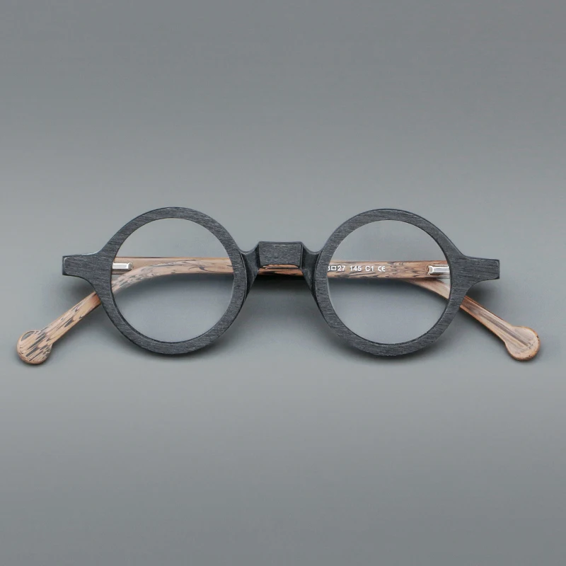 Retro Acetate glasses Myopia Hyperopia Prescription Round Eyeglass Frames Customizable Prescription Small Face Designer frame