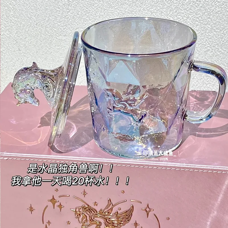 Flower Knows the 6 Th Anniversary Surrounding Unicorn Cup Cupid Handheld Mirror Table Mat Carpet mirror decoration  makeup